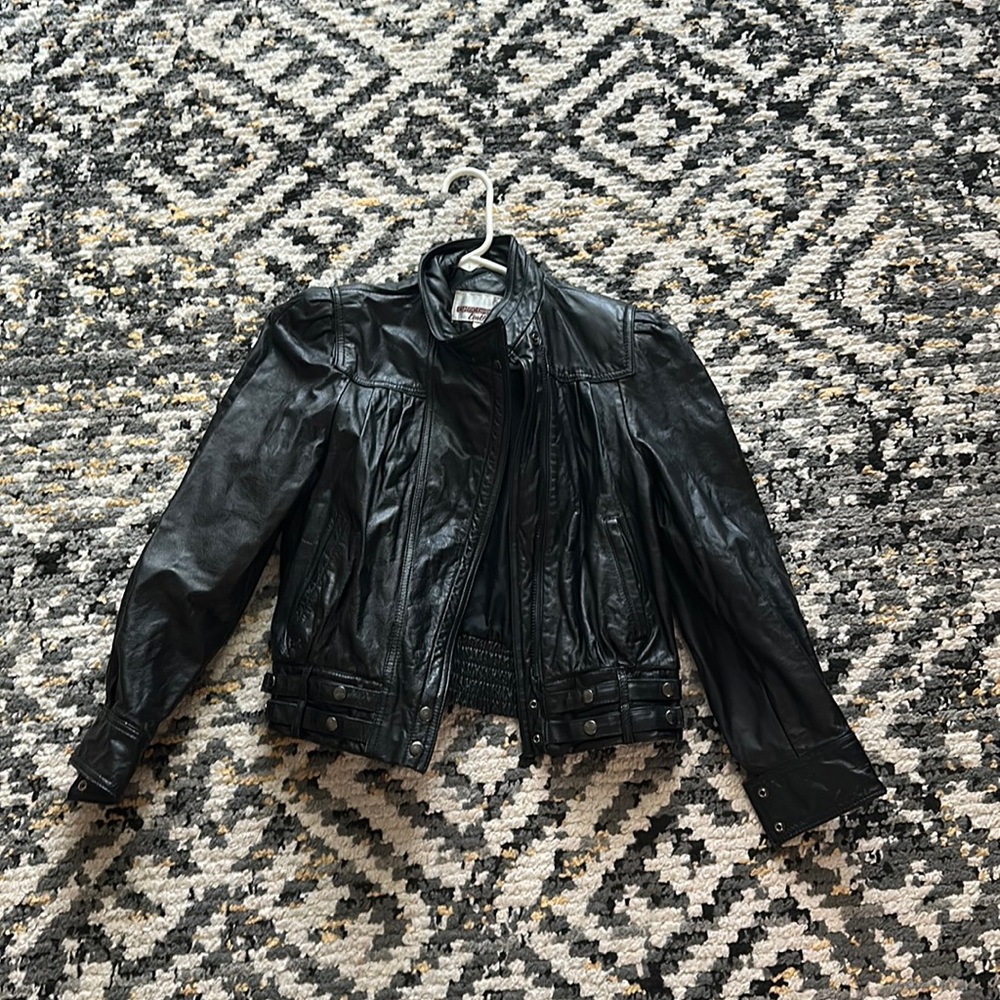 Leather jacket